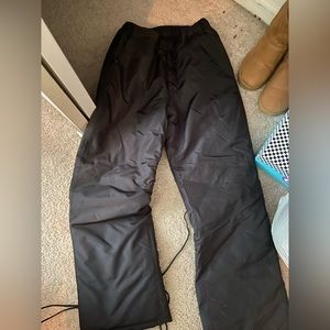 Size 14 Black Snow Pants Fleece Inside From Children’s Place